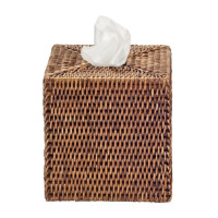 Decor Walther BASKET Kosmetiktucher-Box rattan dunkel