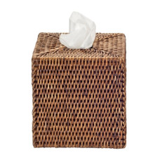 Decor Walther BASKET Kosmetiktucher-Box rattan dunkel