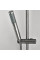 Bossini Inox Brausegarnitur, 1 Strahlart edelstahl geburstet