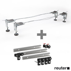 Bette Wannenfusse B23-1525 inkl. MEPA-Wannenleisten 3er Set