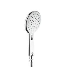 Bossini Agua Handbrause, 2 Strahlarten mit Eco, chrom