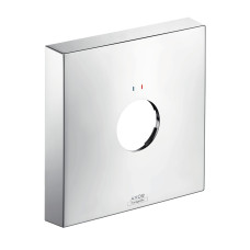 AXOR Verlangerungsrosette, eckig, 1-Loch, mit Rot-Blau-Markierung