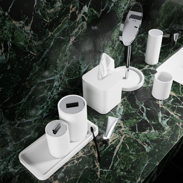 Decor Walther STONE Zahnputzbecher белый матовый