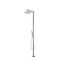 Bossini Nek-Floor Duschsystem, Einhebelmischer chrom/edelstahl matt