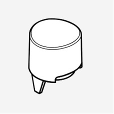 AXOR Druckknopf fur Unterputz-Thermostat