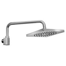 Bossini Cube Kopfbrause-Set, 1 Strahlart chrom