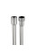Bossini Inox Brausegarnitur, 1 Strahlart edelstahl geburstet