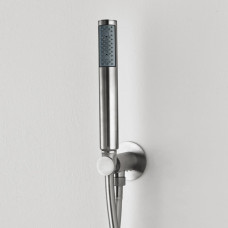 Bossini Inox Brausegarnitur, 1 Strahlart edelstahl geburstet