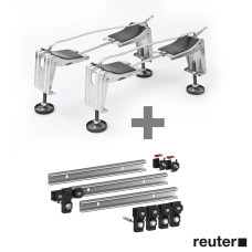 Bette Wannenfusse B23-1500 inkl. MEPA-Wannenleisten 3er Set